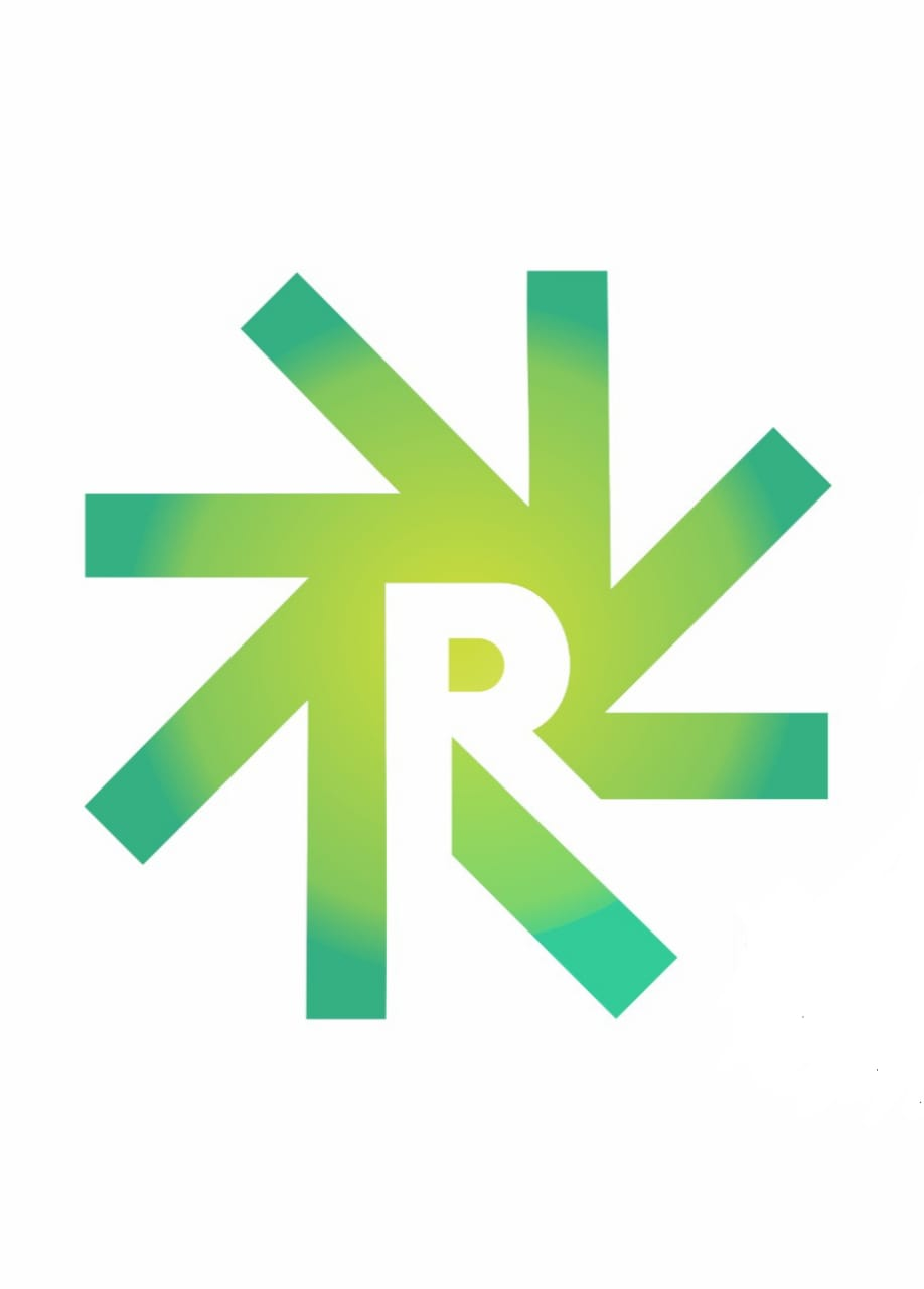 Re One Astralis Logo - A stylized sun with green rays